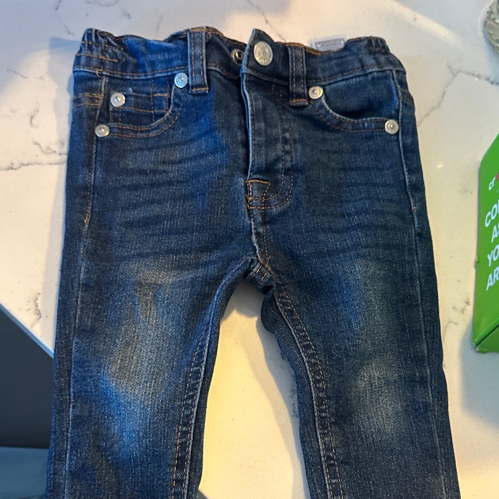 7 For All Mankind Dark Blue Kids Jeans